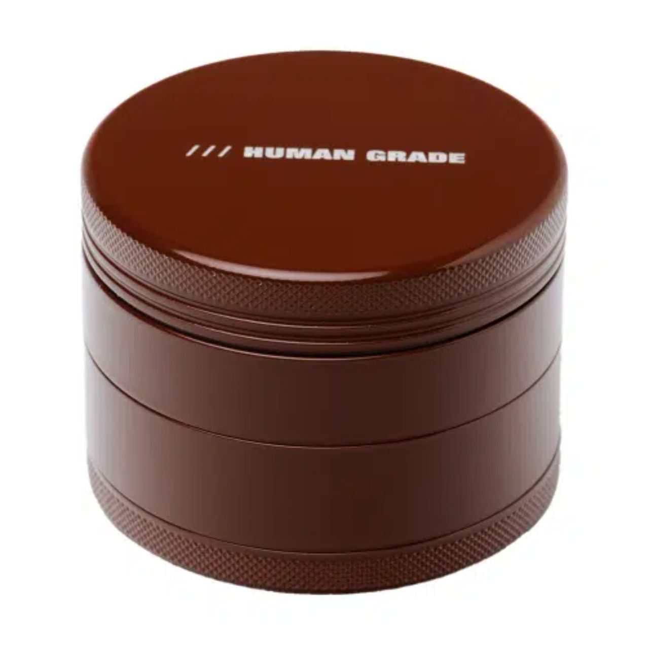 Human Grade 4 Piece Aluminum Grinder-Sand Human Grade 4 Piece Aluminum Grinder-Sand