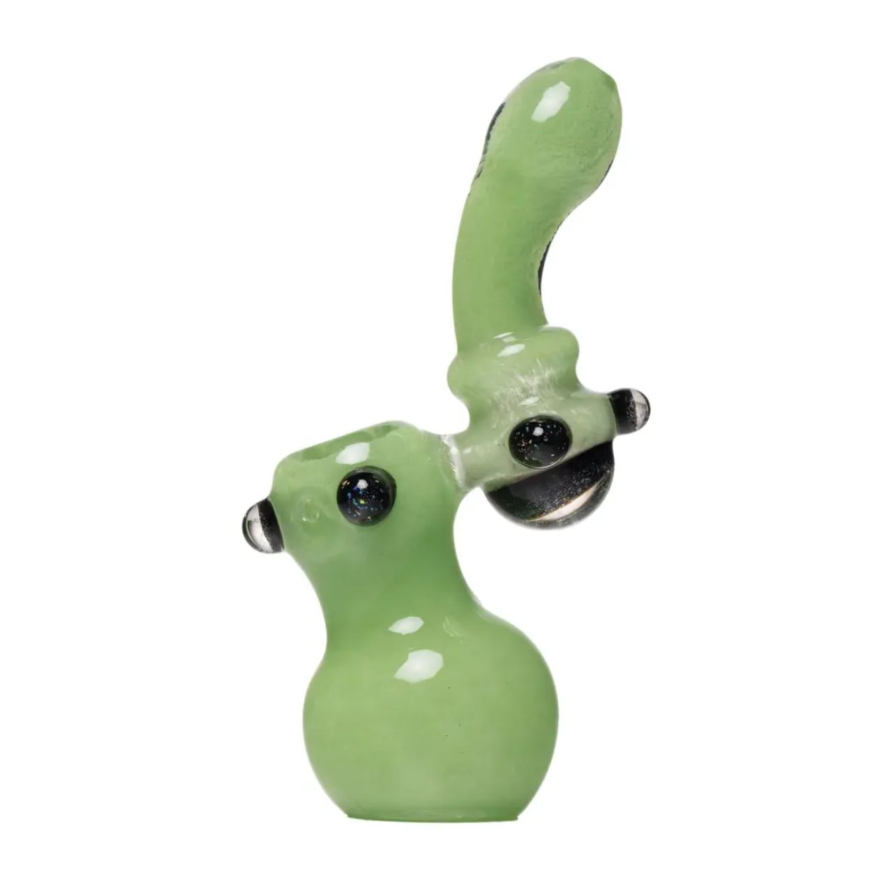 Human Grade Sherlock Bubbler-Green Human Grade Sherlock Bubbler-Green