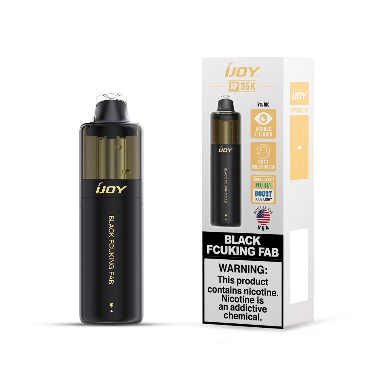 IJoy XP35000 Puff Disposable-BLACK FCUKING FAB IJoy XP35000 Puff Disposable-BLACK FCUKING FAB