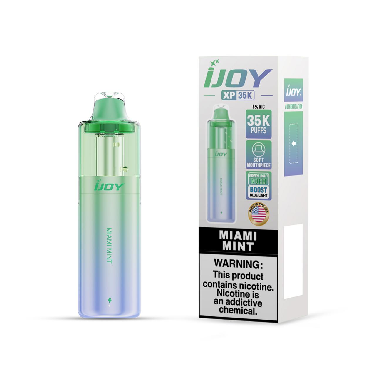IJoy XP35000 Puff Disposable MIAMI MINT IJoy XP35000 Puff Disposable MIAMI MINT