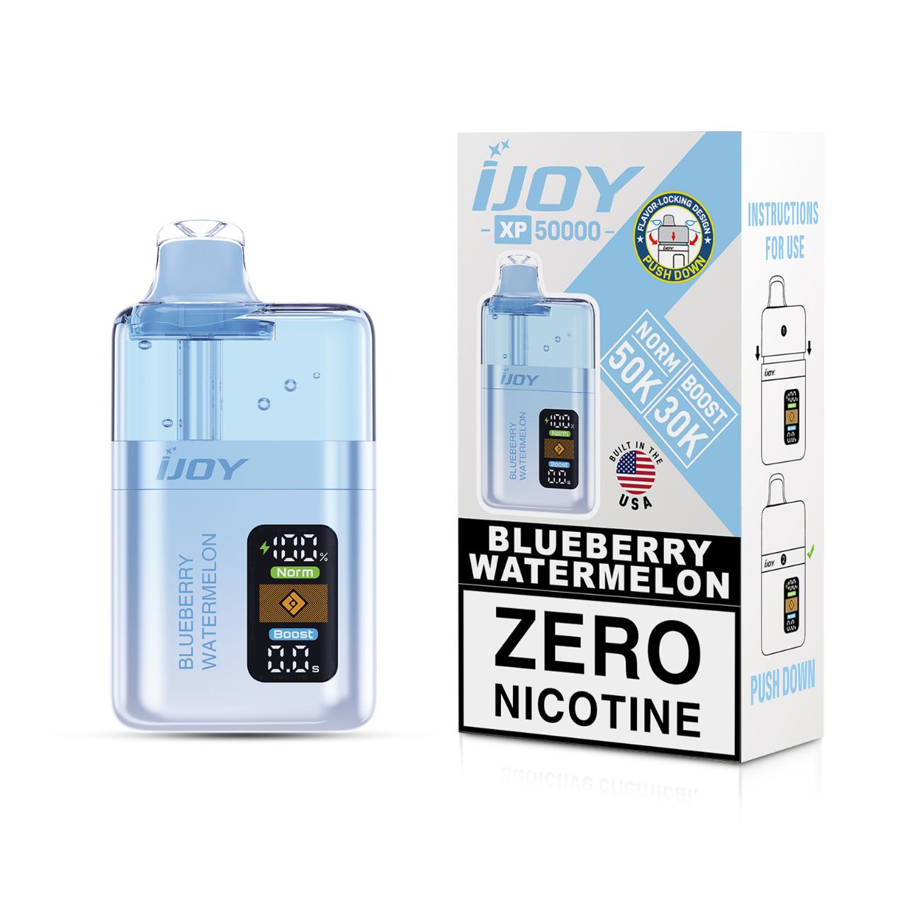 IJoy XP50000 Puff Zero Nicotine Disposable-Blueberry Watermelon