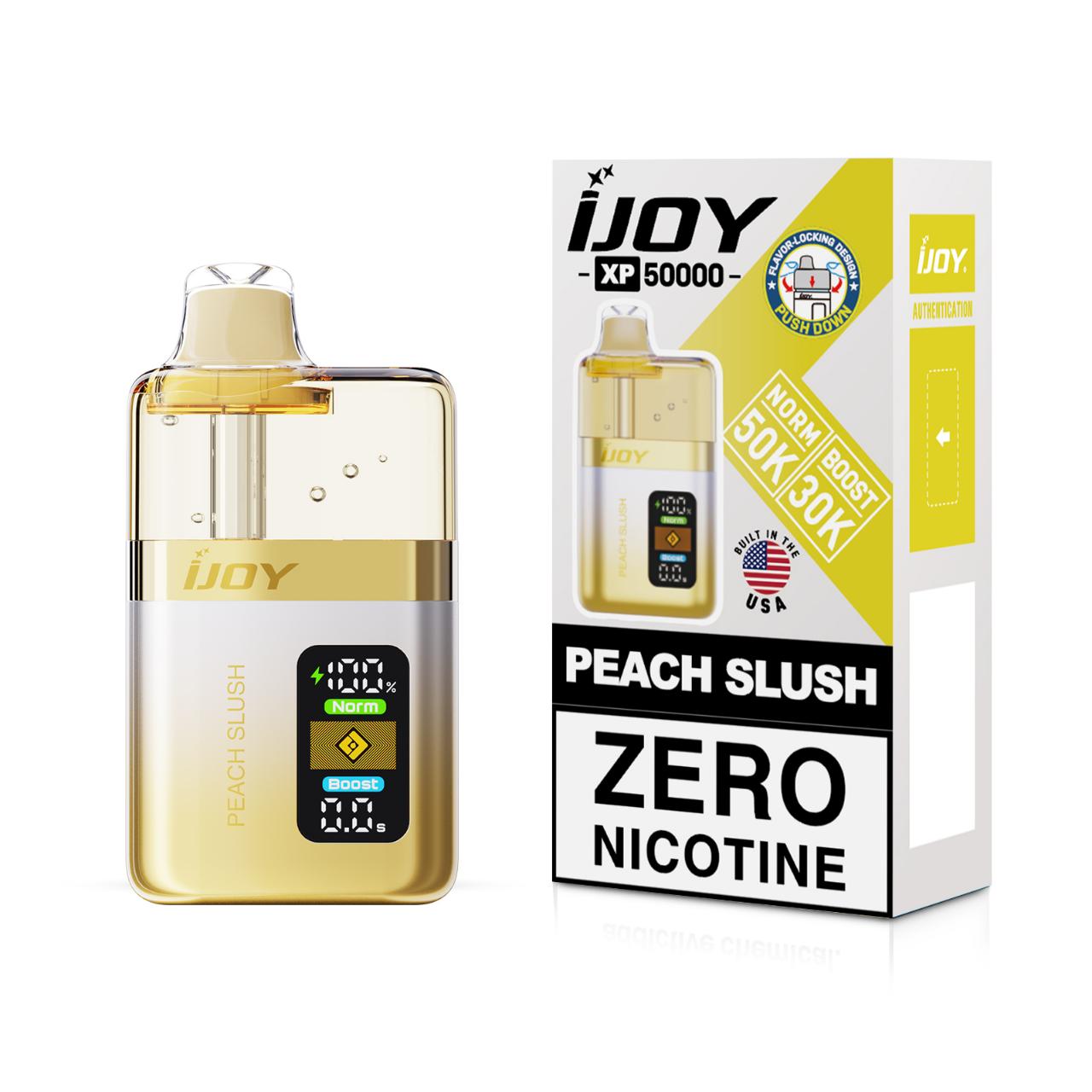 IJoy XP50000 Puff Zero Nicotine Disposable PEACH SLUSH