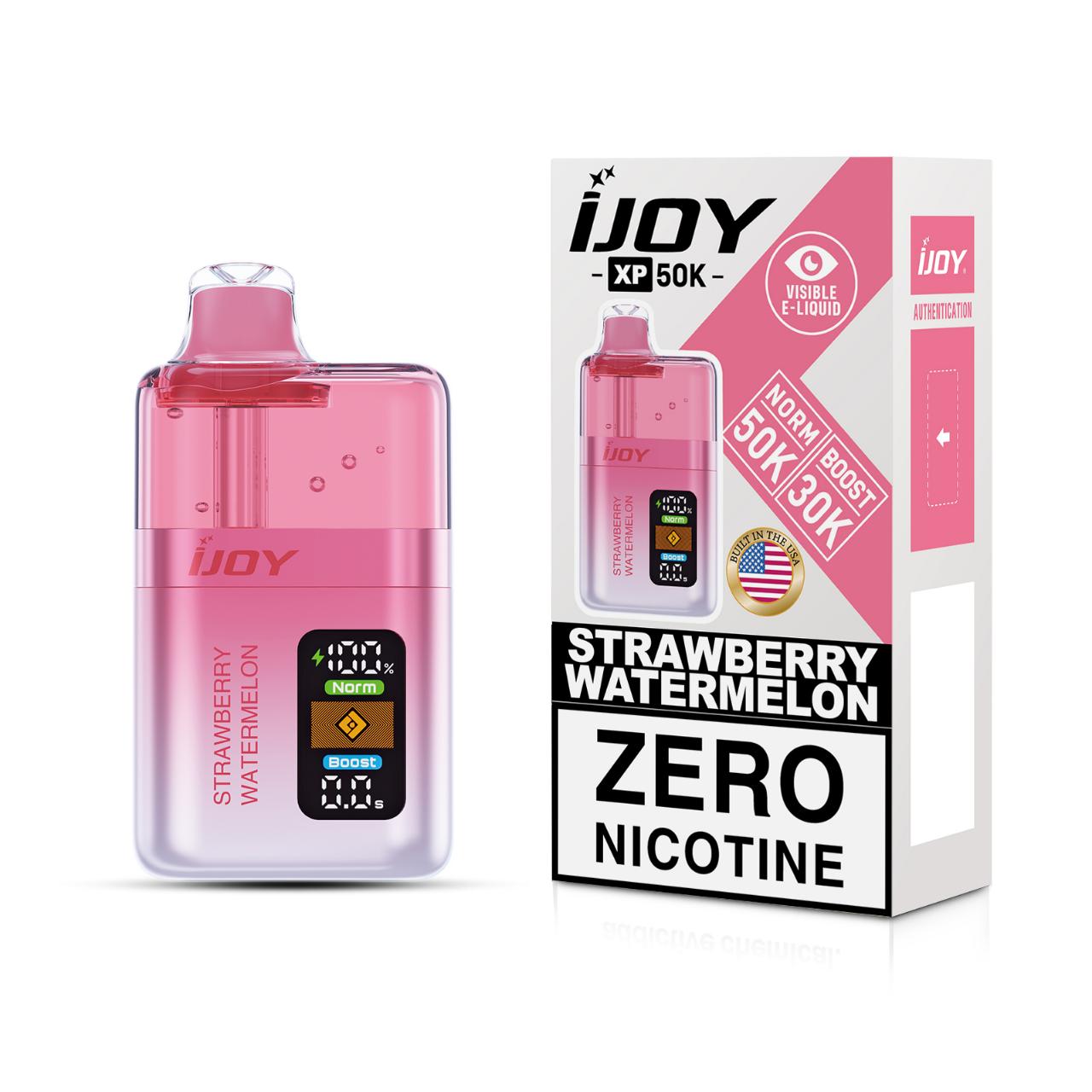 IJoy XP50000 Puff Zero Nicotine Disposable Strawberry Watermelon