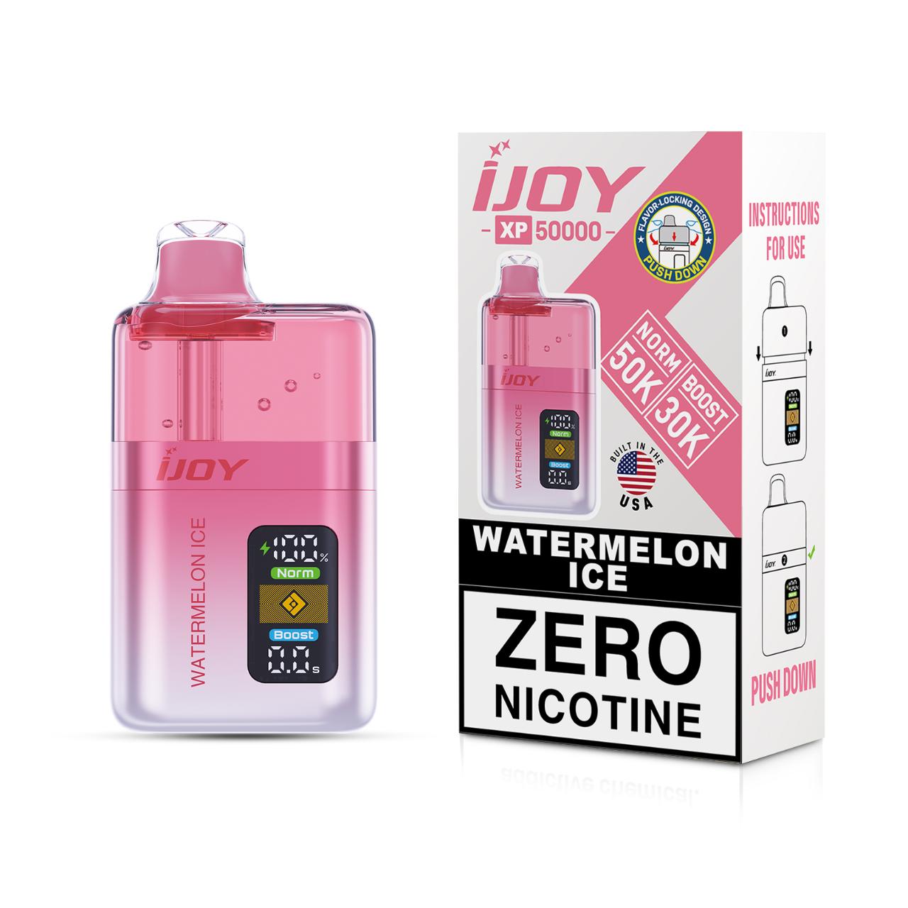 IJoy XP50000 Puff Zero Nicotine Disposable-Watermelon ice