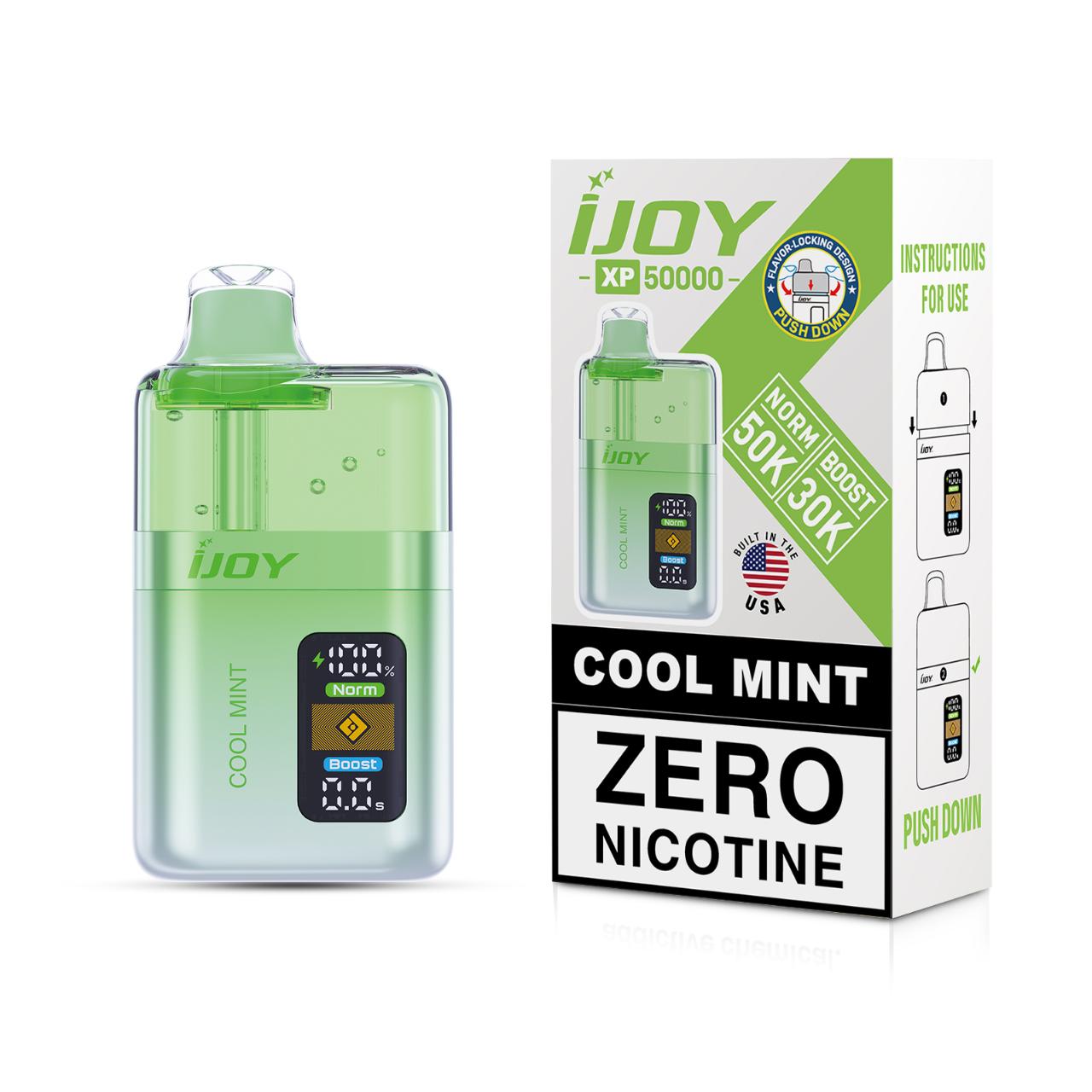 IJoy XP50000 Puff Zero Nicotine Disposable-cool mint