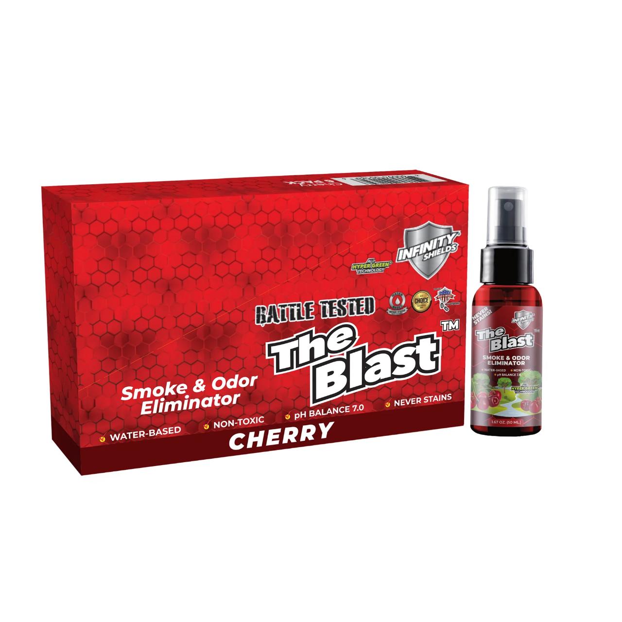 Infinity Shields The Blast Smoke & Odor Eliminator Spray - 6ct Cherry Infinity Shields The Blast Smoke & Odor Eliminator Spray - 6ct Cherry
