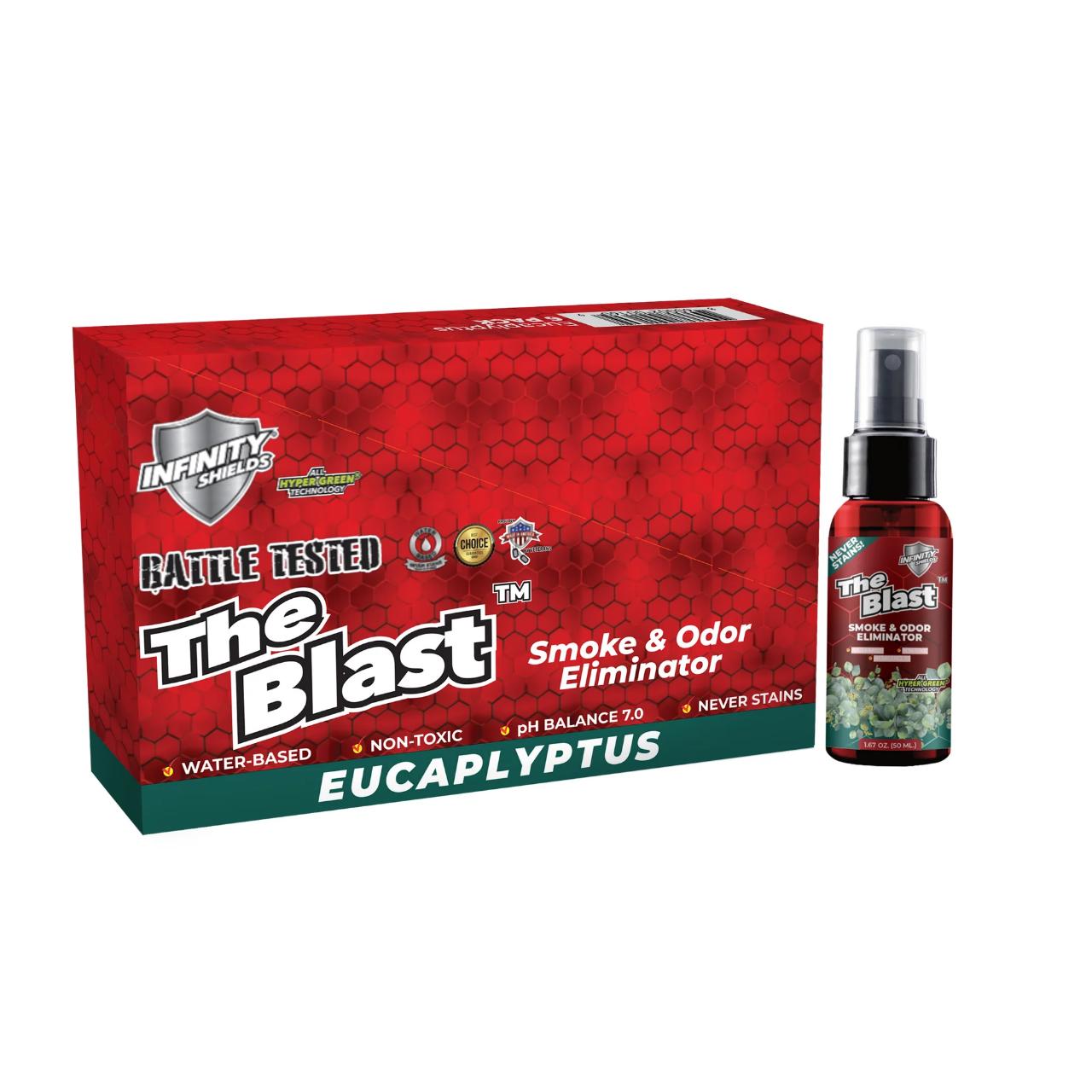 Infinity Shields The Blast Smoke & Odor Eliminator Spray - 6ct Eucalyptus Infinity Shields The Blast Smoke & Odor Eliminator Spray - 6ct Eucalyptus