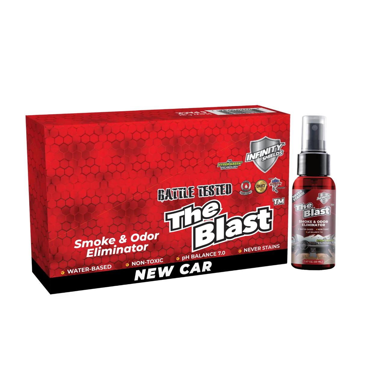 Infinity Shields The Blast Smoke & Odor Eliminator Spray - 6ct New Car Infinity Shields The Blast Smoke & Odor Eliminator Spray - 6ct New Car