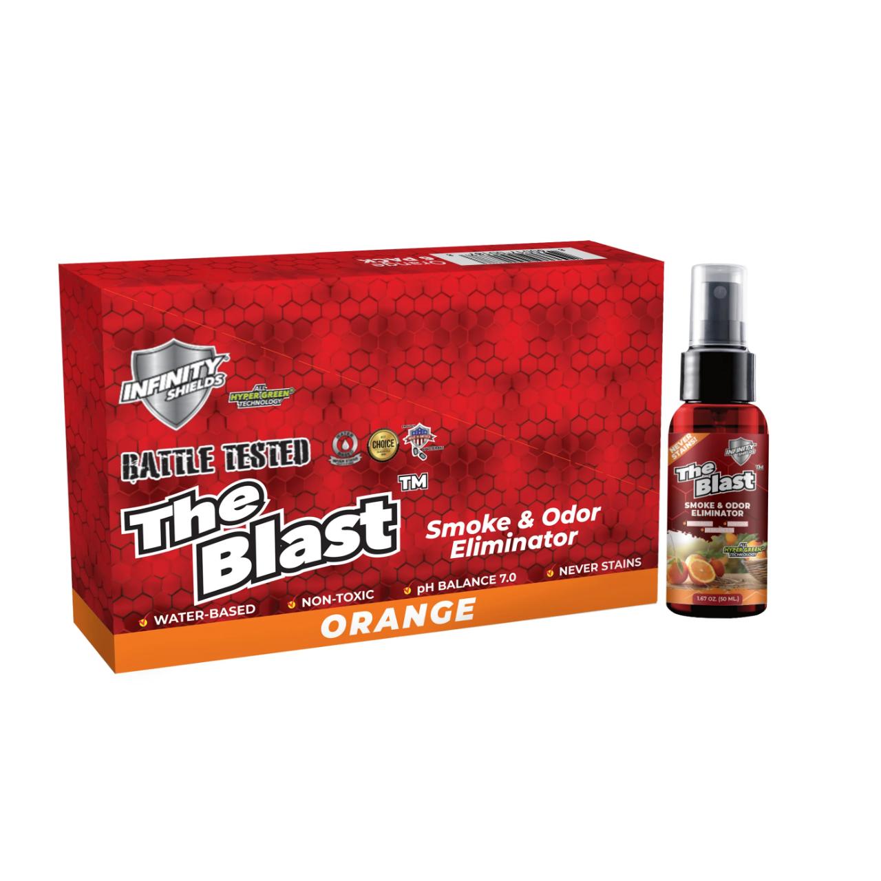 Infinity Shields The Blast Smoke & Odor Eliminator Spray - 6ct Orange Infinity Shields The Blast Smoke & Odor Eliminator Spray - 6ct Orange