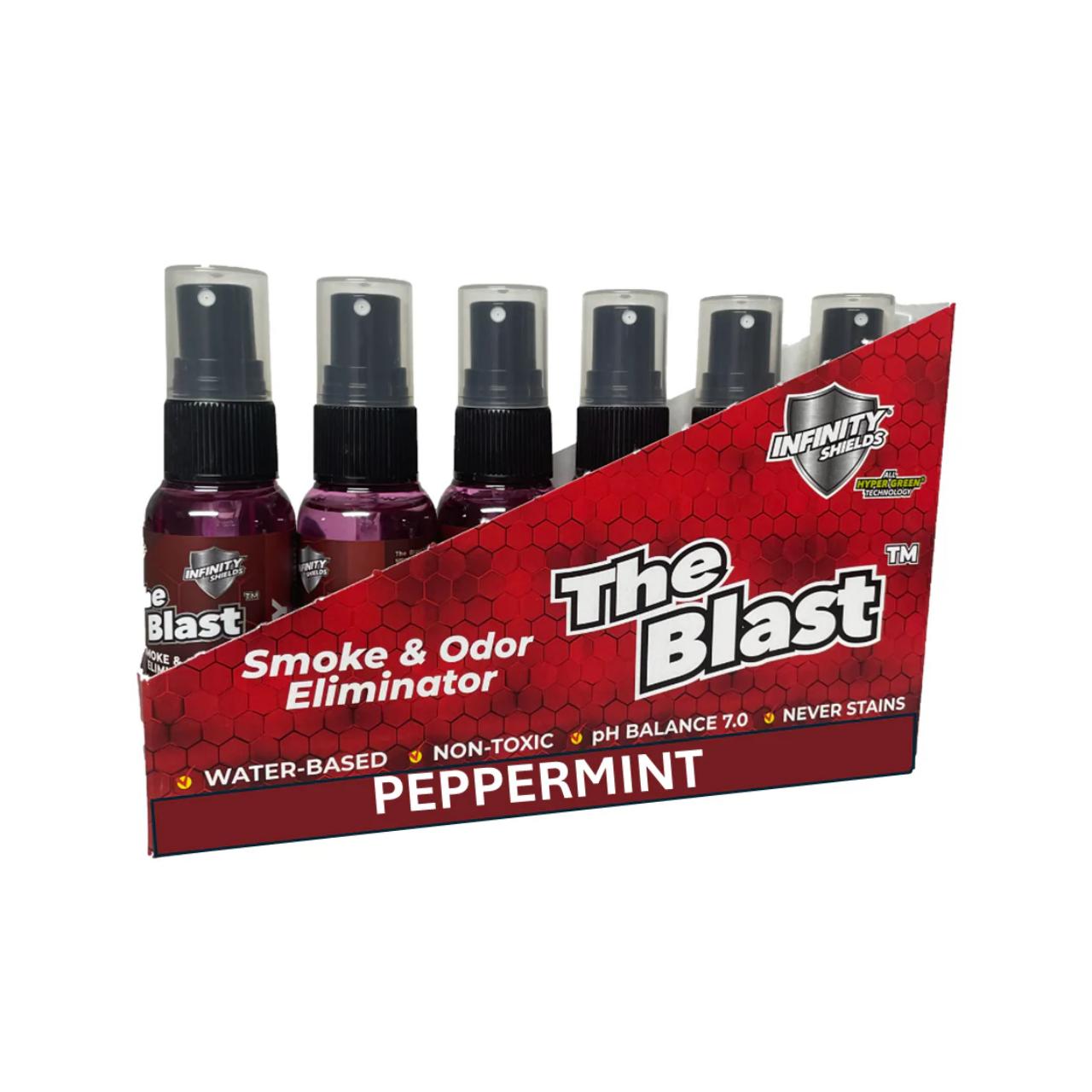 Infinity Shields The Blast Smoke & Odor Eliminator Spray - 6ct Peppermint Infinity Shields The Blast Smoke & Odor Eliminator Spray - 6ct Peppermint