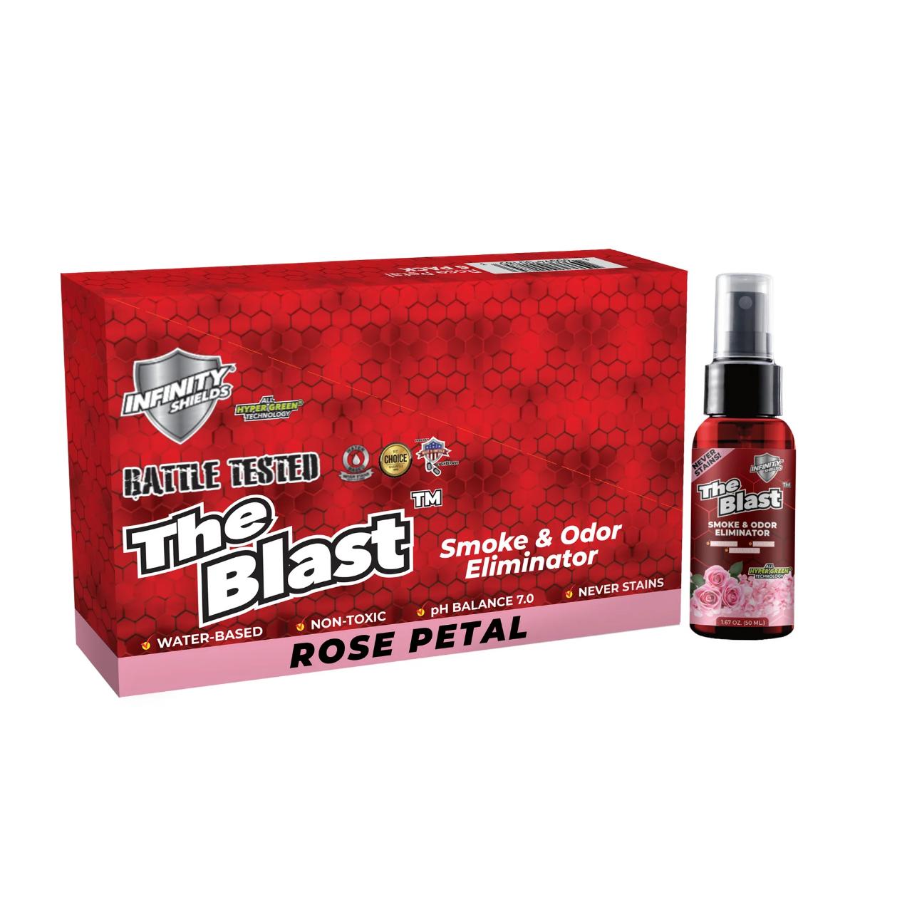 Infinity Shields The Blast Smoke & Odor Eliminator Spray - 6ct Rose Petal Infinity Shields The Blast Smoke & Odor Eliminator Spray - 6ct Rose Petal