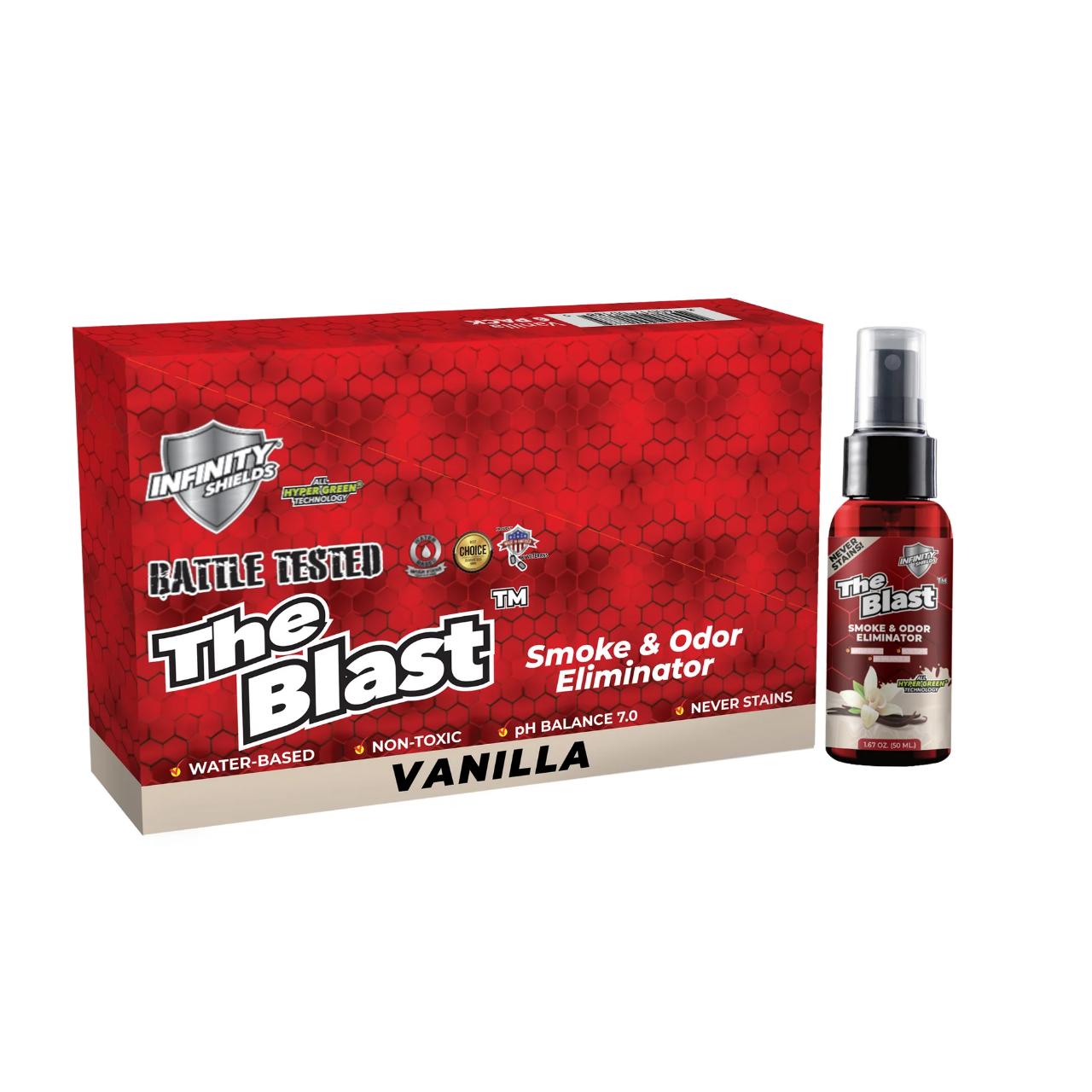 Infinity Shields The Blast Smoke & Odor Eliminator Spray - 6ct Vanilla Infinity Shields The Blast Smoke & Odor Eliminator Spray - 6ct Vanilla