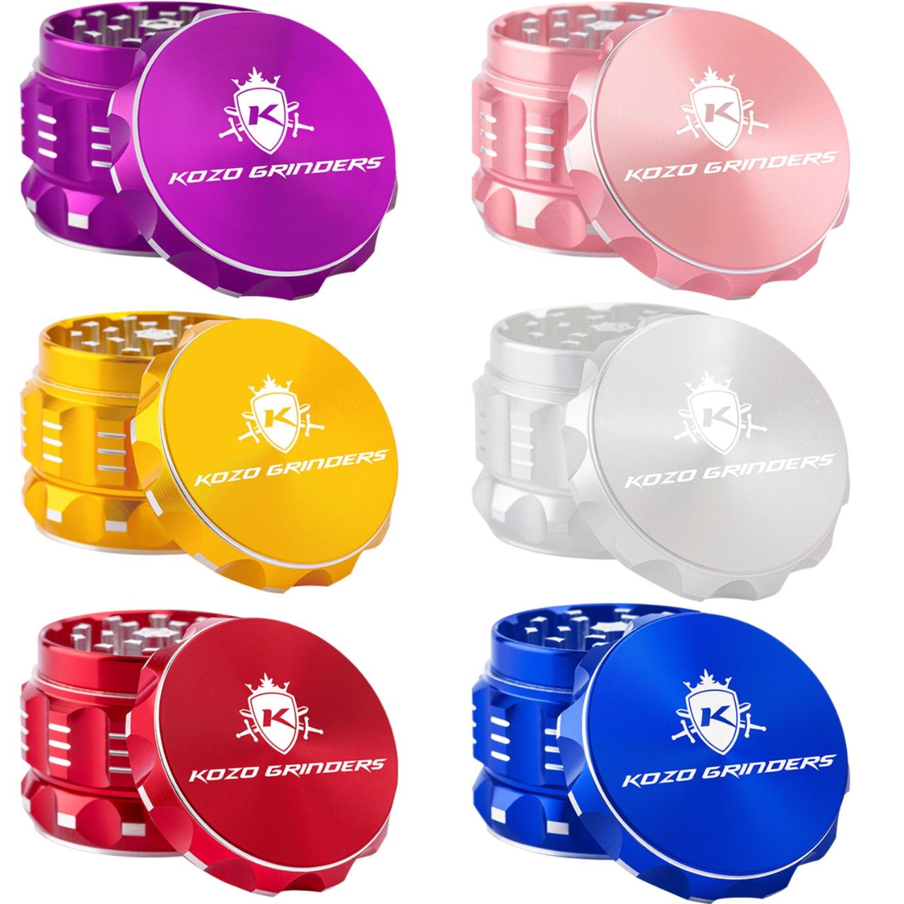 KOZO GRINDER M1- 2 ALUMINUM- 4CT KOZO GRINDER M1- 2 ALUMINUM- 4CT