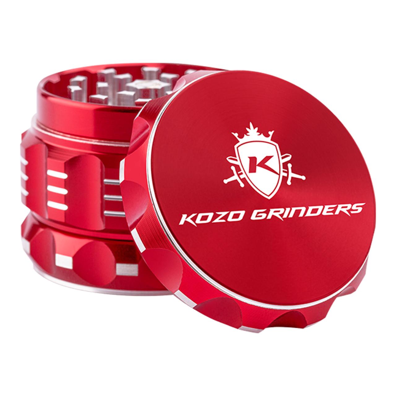 KOZO GRINDER M1- 2 ALUMINUM- 4CT RED KOZO GRINDER M1- 2 ALUMINUM- 4CT RED