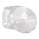 KOZO GRINDER M1- 2 ALUMINUM- 4CT SILVER