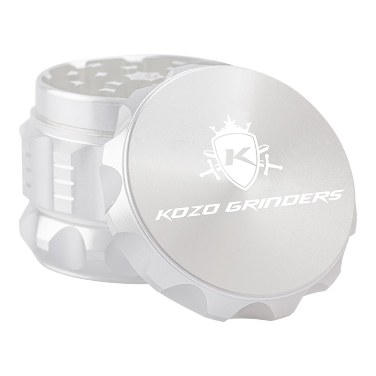 KOZO GRINDER M1- 2 ALUMINUM- 4CT SILVER KOZO GRINDER M1- 2 ALUMINUM- 4CT SILVER