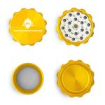 KOZO GRINDER M1- 2 ALUMINUM- 4pc