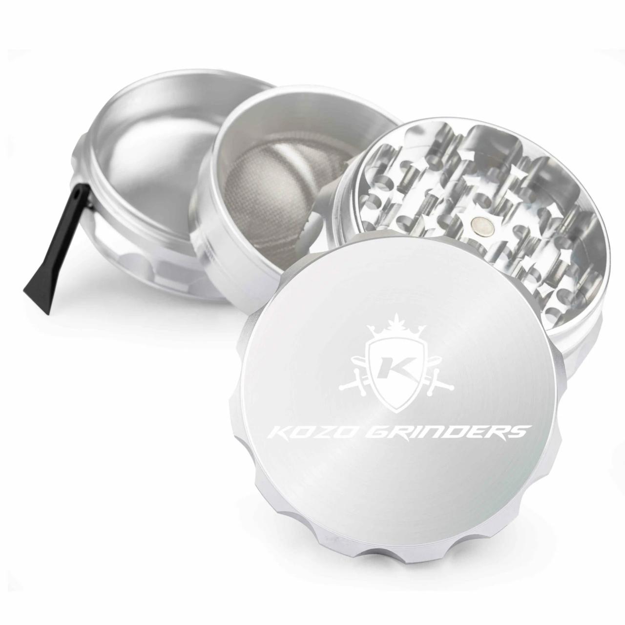 KOZO GRINDER M1- 2.5 ALUMINUM- 4CT Angle 3 KOZO GRINDER M1- 2.5 ALUMINUM- 4CT Angle 3