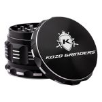 KOZO GRINDER M1- 2.5 ALUMINUM- 4CT BLACK