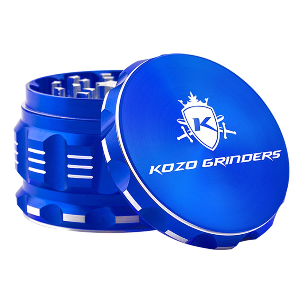 KOZO GRINDER M1- 2.5 ALUMINUM- 4CT BLUE KOZO GRINDER M1- 2.5 ALUMINUM- 4CT BLUE