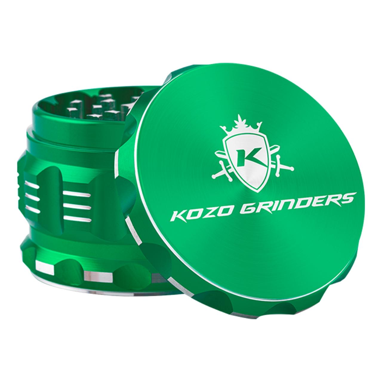 KOZO GRINDER M1- 2.5 ALUMINUM- 4CT GREEN KOZO GRINDER M1- 2.5 ALUMINUM- 4CT GREEN