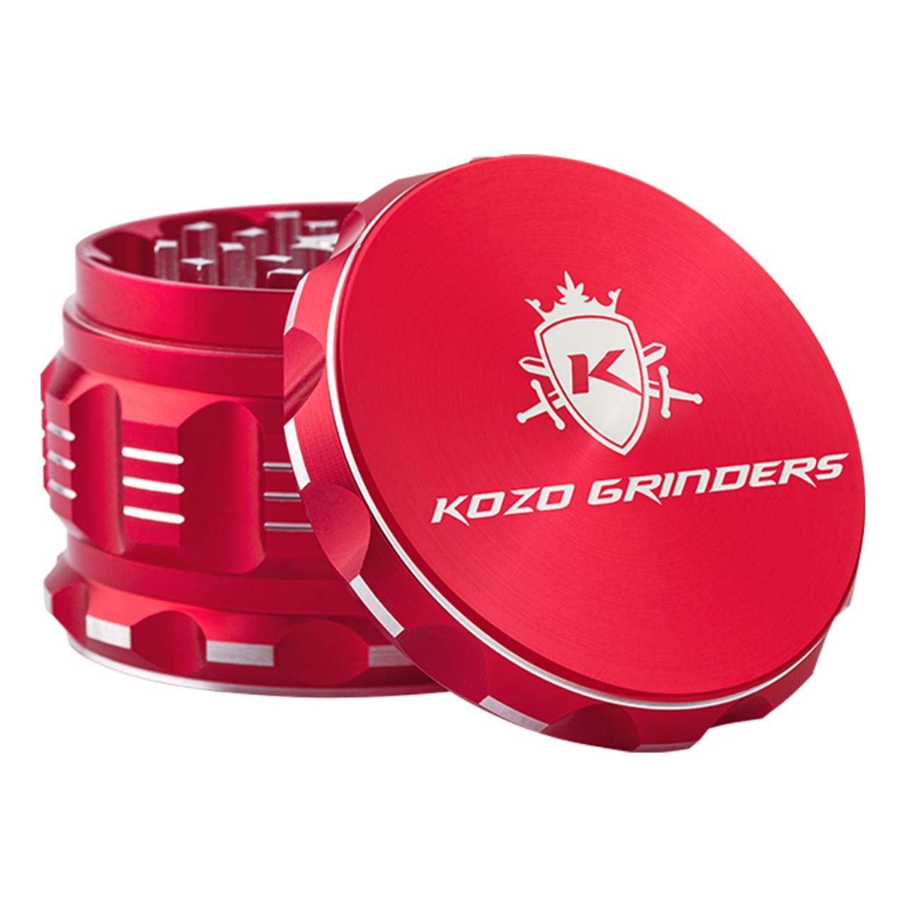 KOZO GRINDER M1- 2.5 ALUMINUM- 4CT RED KOZO GRINDER M1- 2.5 ALUMINUM- 4CT RED