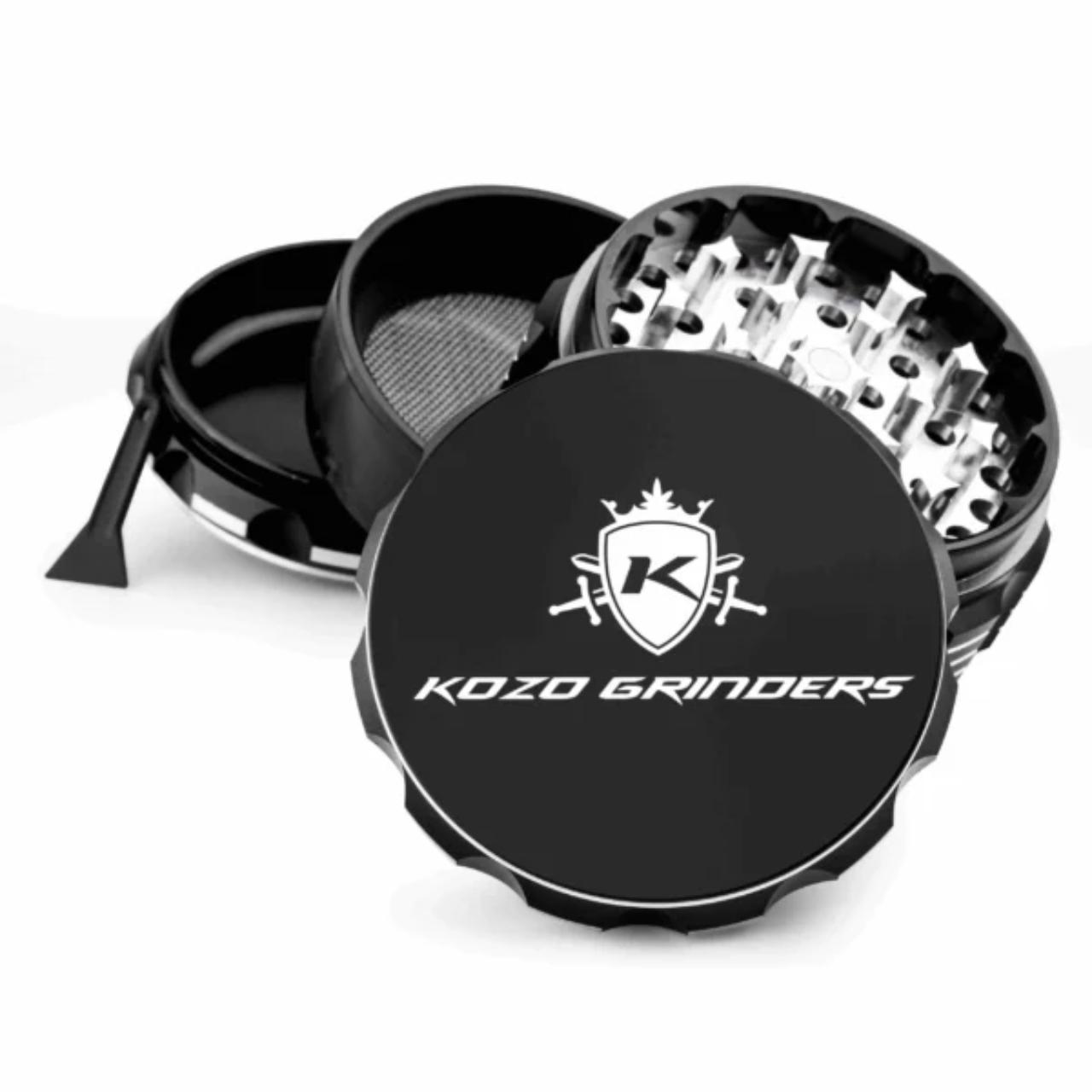 KOZO GRINDER M1- 3 Inch ALUMINUM 4CT-BLACK KOZO GRINDER M1- 3 Inch ALUMINUM 4CT-BLACK
