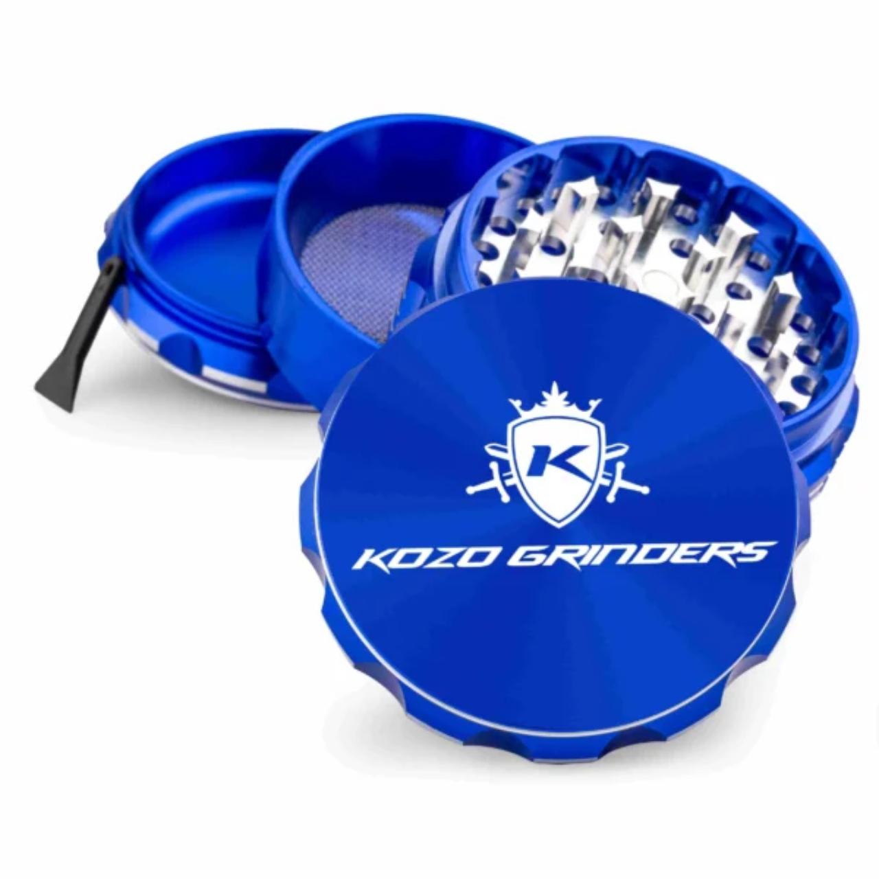 KOZO GRINDER M1- 3 Inch ALUMINUM 4CT-BLUE KOZO GRINDER M1- 3 Inch ALUMINUM 4CT-BLUE