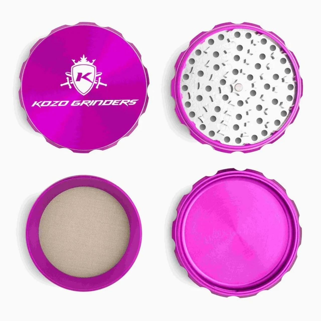 KOZO GRINDER M1- 4 ALUMINUM- 4CT Angle1 KOZO GRINDER M1- 4 ALUMINUM- 4CT Angle1