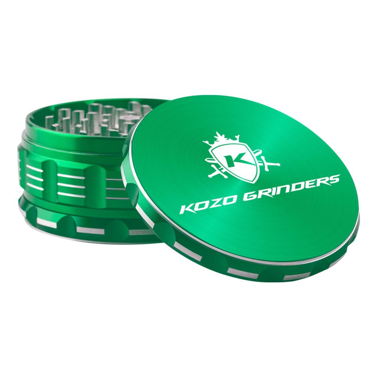 KOZO GRINDER M1- 4 ALUMINUM- 4CT GREEN KOZO GRINDER M1- 4 ALUMINUM- 4CT GREEN