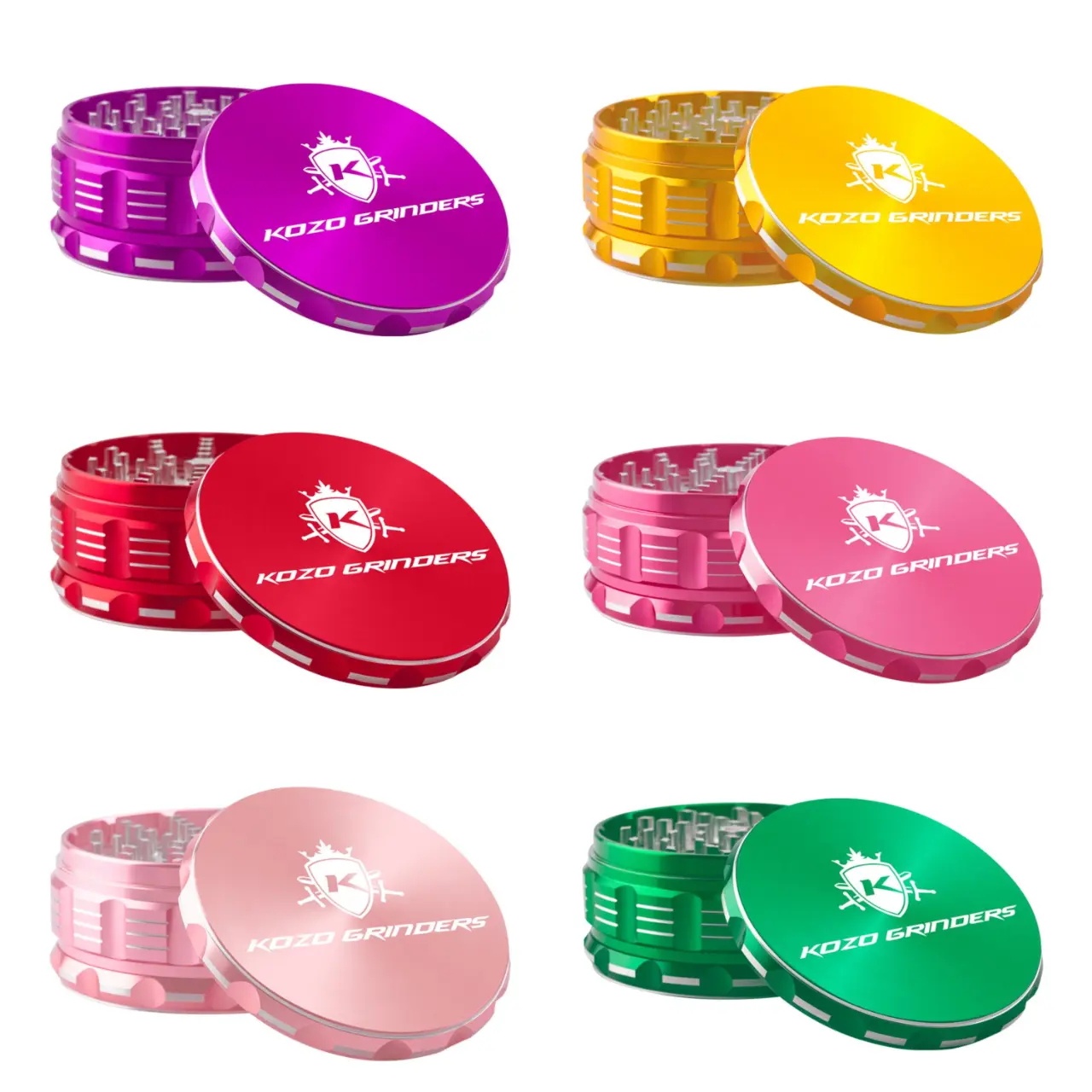 KOZO GRINDER M1- 4 ALUMINUM- 4CT