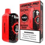 MIA Legend Pro 50K Puff Disposable CALIFORNIA CHERRY