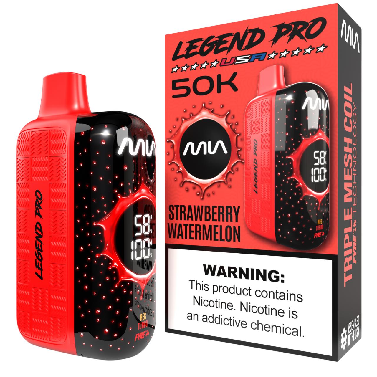 MIA Legend Pro 50K Puff Disposable STRAWBERRY WATERMELON MIA Legend Pro 50K Puff Disposable STRAWBERRY WATERMELON