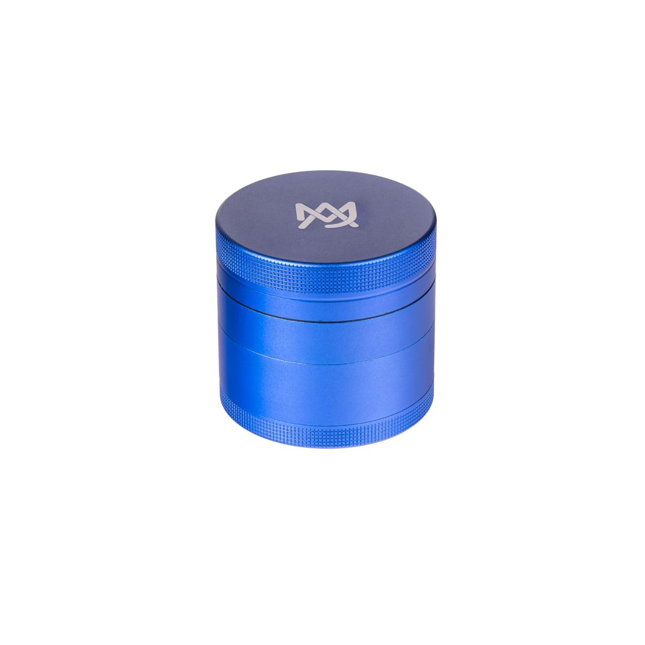 MJ Arsenal 4 Piece Aluminum Grinder-Blue MJ Arsenal 4 Piece Aluminum Grinder-Blue