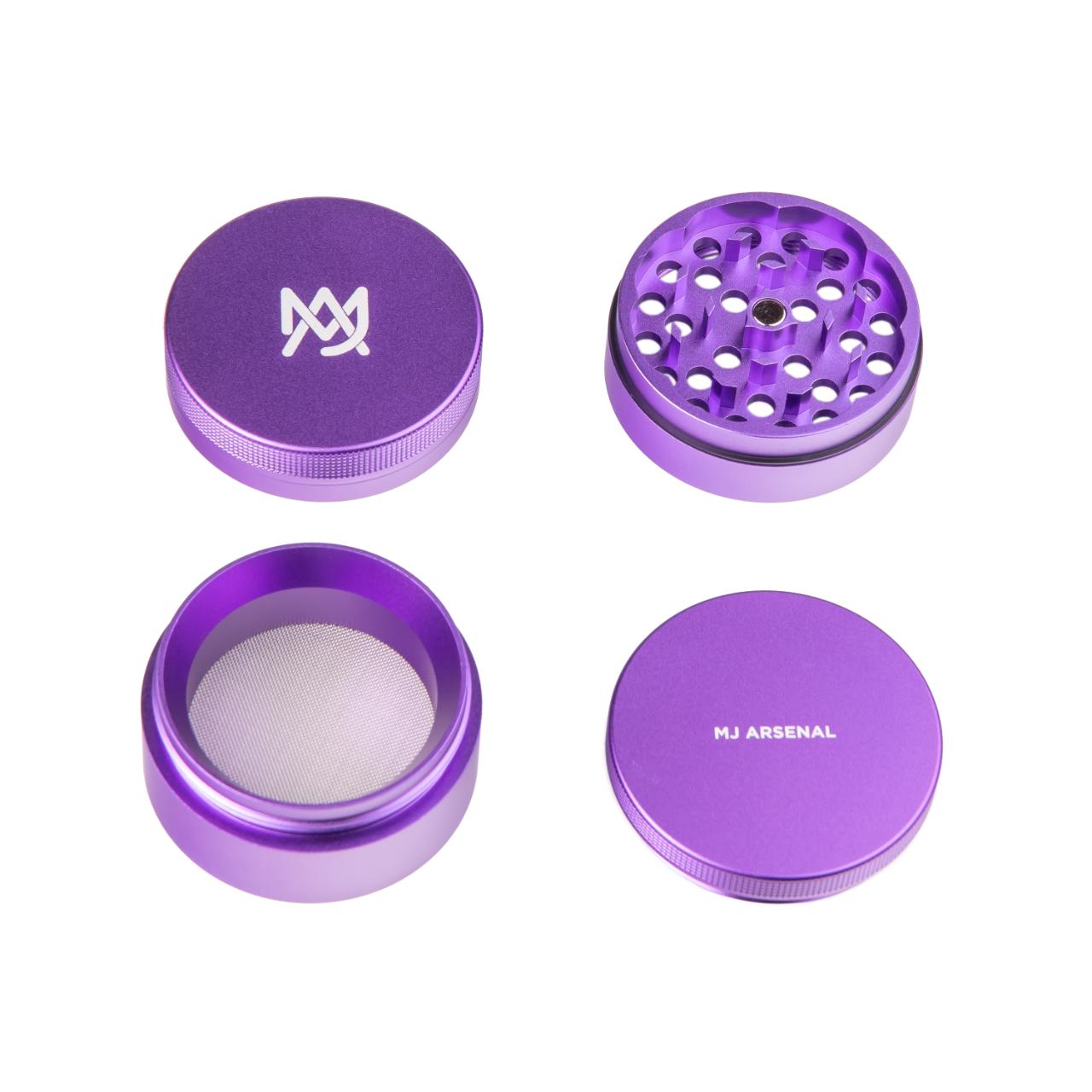 MJ Arsenal 4 Piece Aluminum Grinder-Parts MJ Arsenal 4 Piece Aluminum Grinder-Parts