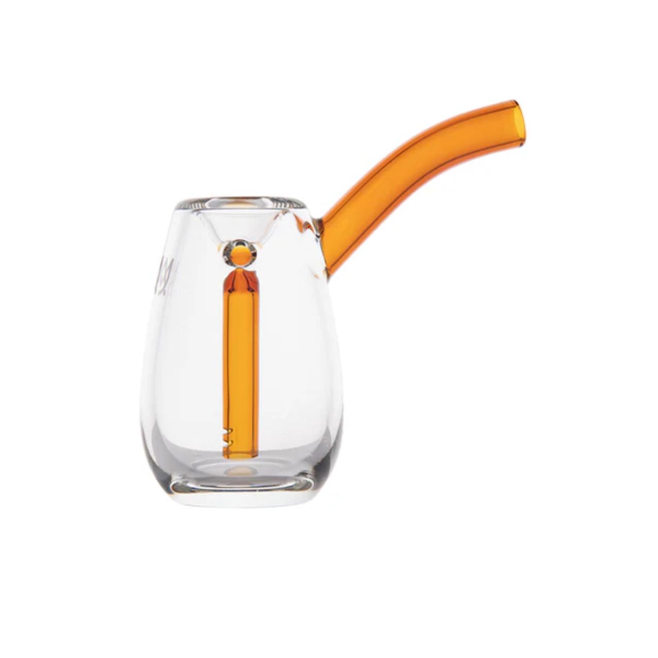 MJ Arsenal Bulb Water Pipe-Amber MJ Arsenal Bulb Water Pipe-Amber