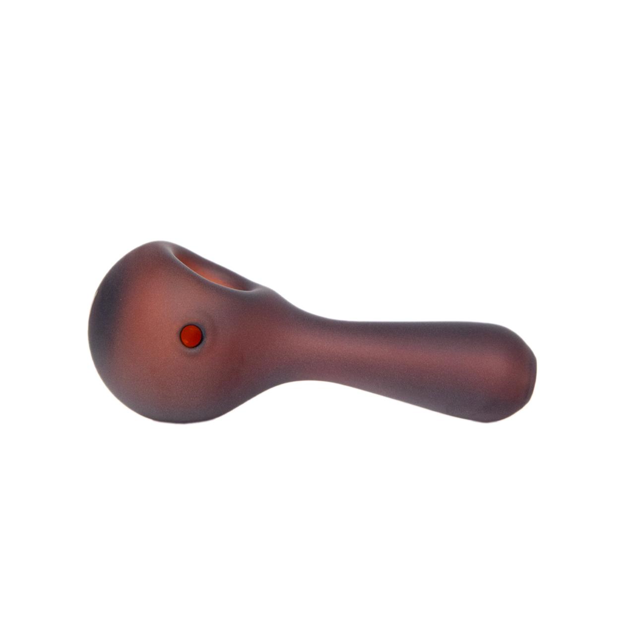 MJ Arsenal Sandblasted Pioneer Hand Pipe-Amber MJ Arsenal Sandblasted Pioneer Hand Pipe-Amber