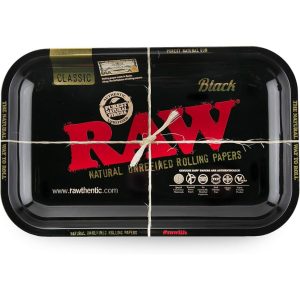 RAW_Rolling_Tray_Medium_Black