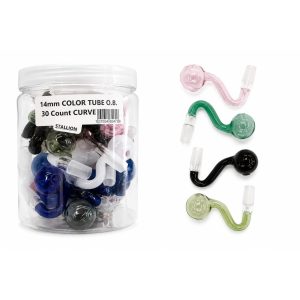 STALLION - 14MM COLOR TUBE CURVE OB - 30CT JAR