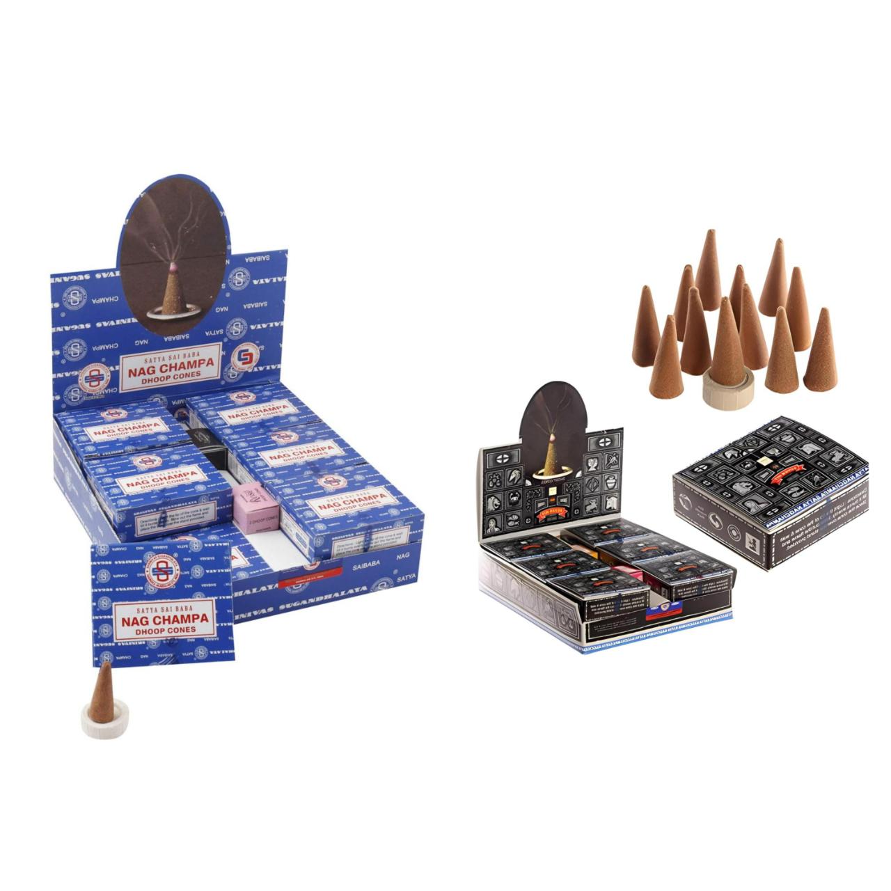 Satya-nag-champa dhoop cones-12PK