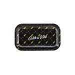 Vibes Catch A Vibe Rolling Tray Small Black Gold