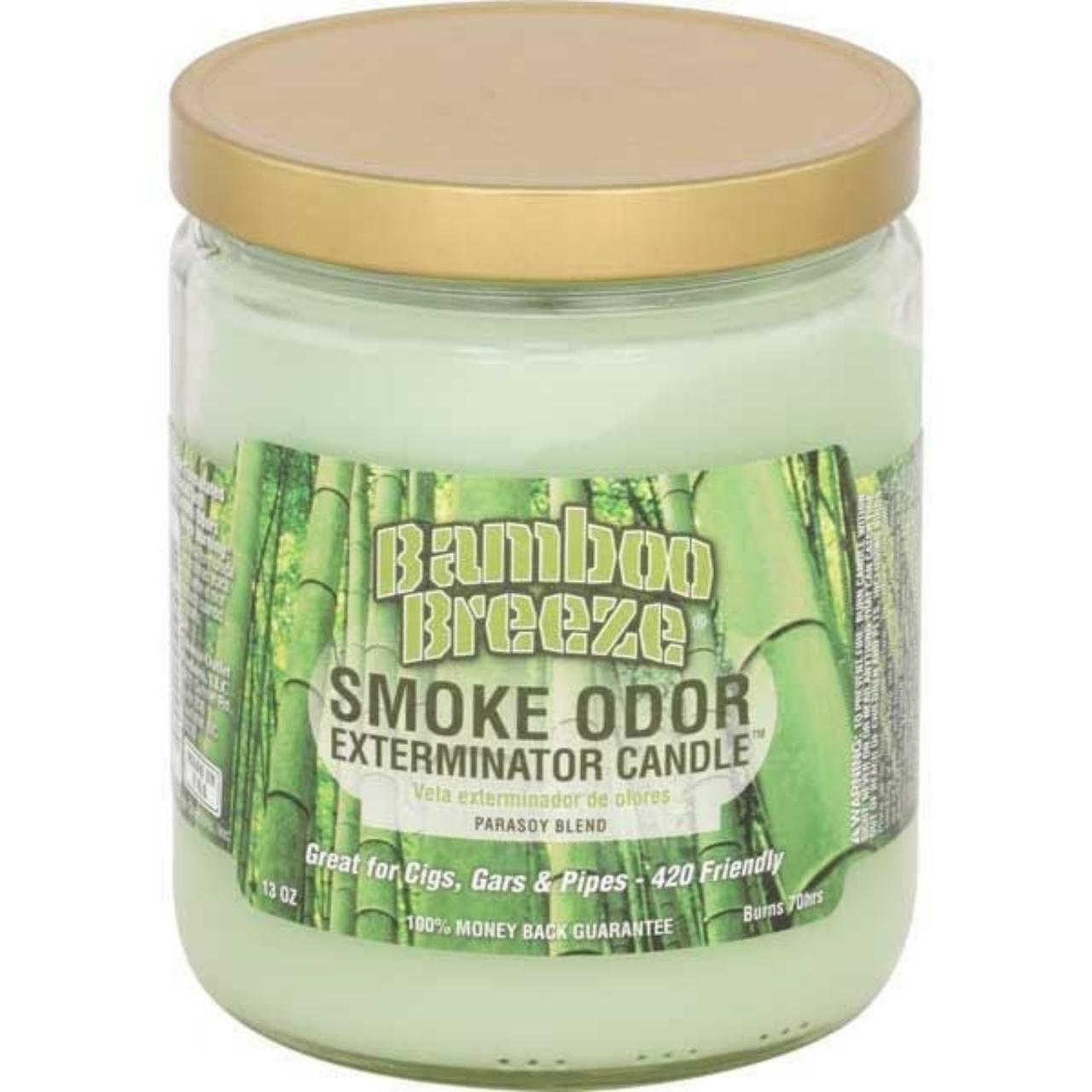 smoke odor 13oz candle Bamboo Breeze smoke odor 13oz candle Bamboo Breeze