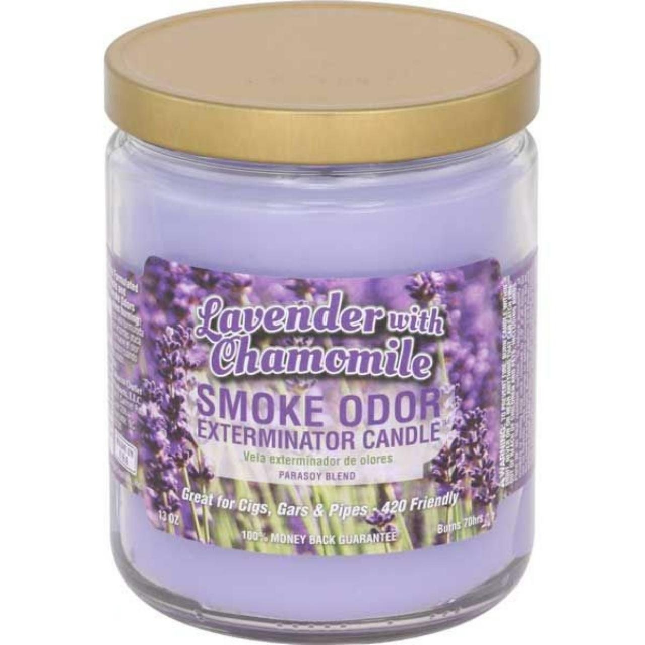 smoke odor 13oz candle Lavender With Chamomile smoke odor 13oz candle Lavender With Chamomile