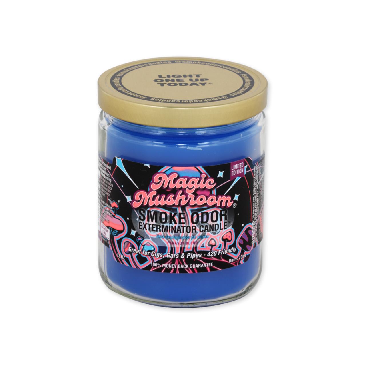 smoke odor 13oz candle Magic Mushroom smoke odor 13oz candle Magic Mushroom