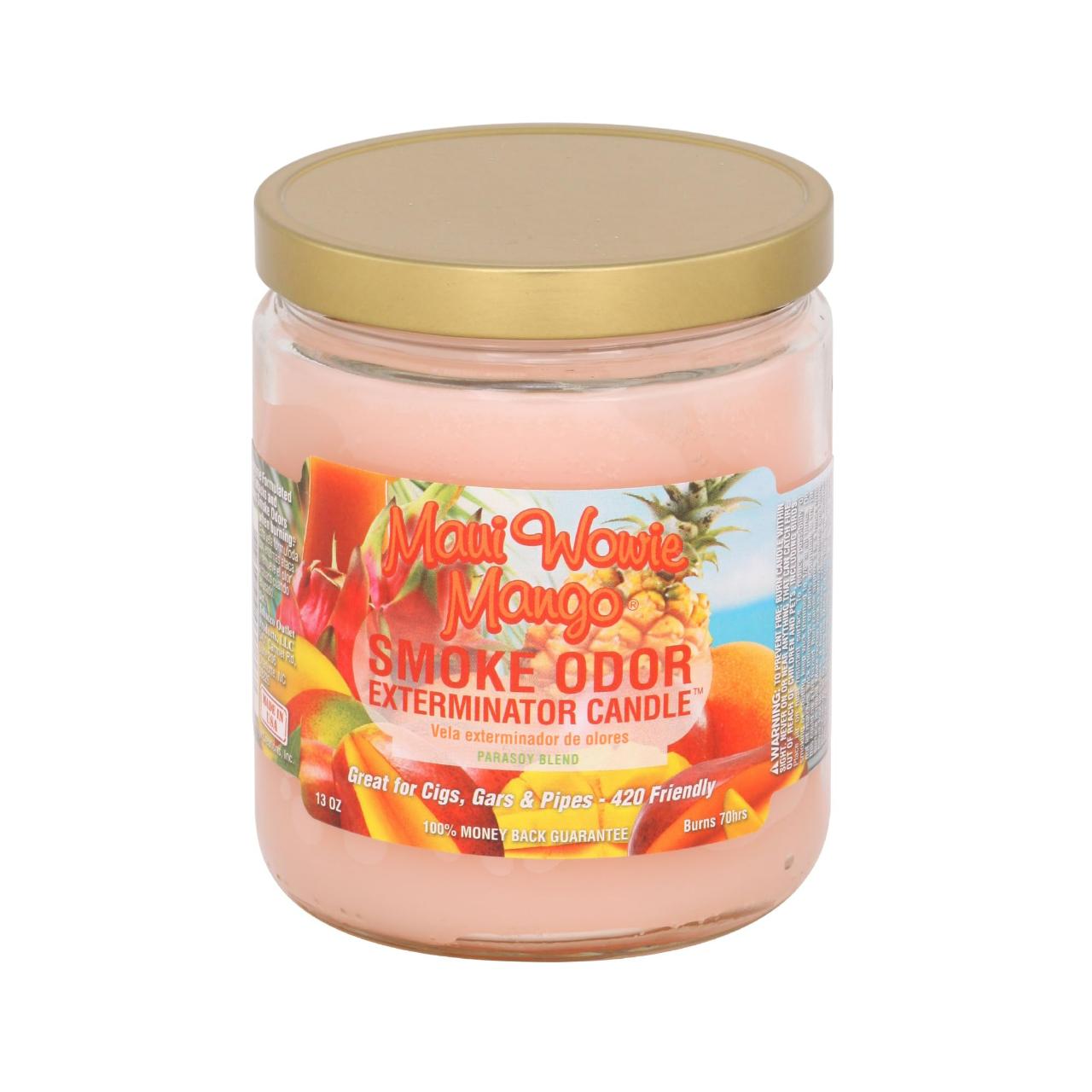smoke odor 13oz candle Maui Wowie Mango smoke odor 13oz candle Maui Wowie Mango