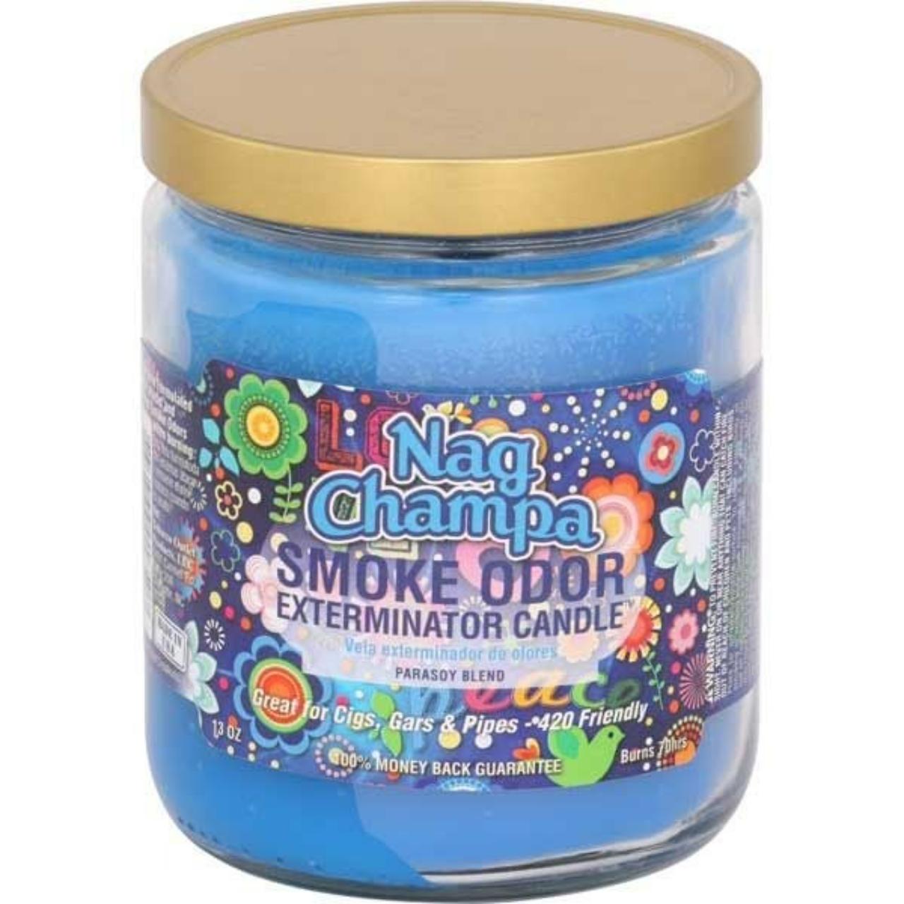 smoke odor 13oz candle Nag Champa smoke odor 13oz candle Nag Champa