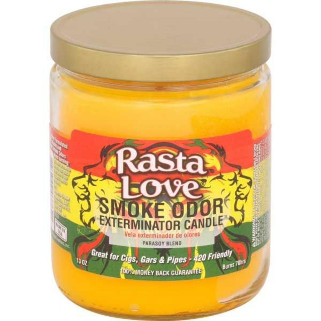 smoke odor 13oz candle Rasta Love smoke odor 13oz candle Rasta Love