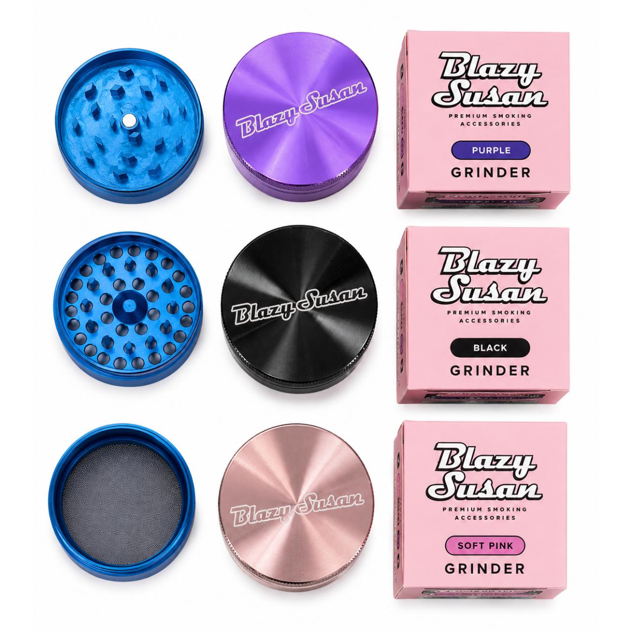 BLAZY SUSAN HERB Big GRINDER -1PK BLAZY SUSAN HERB Big GRINDER -1PK