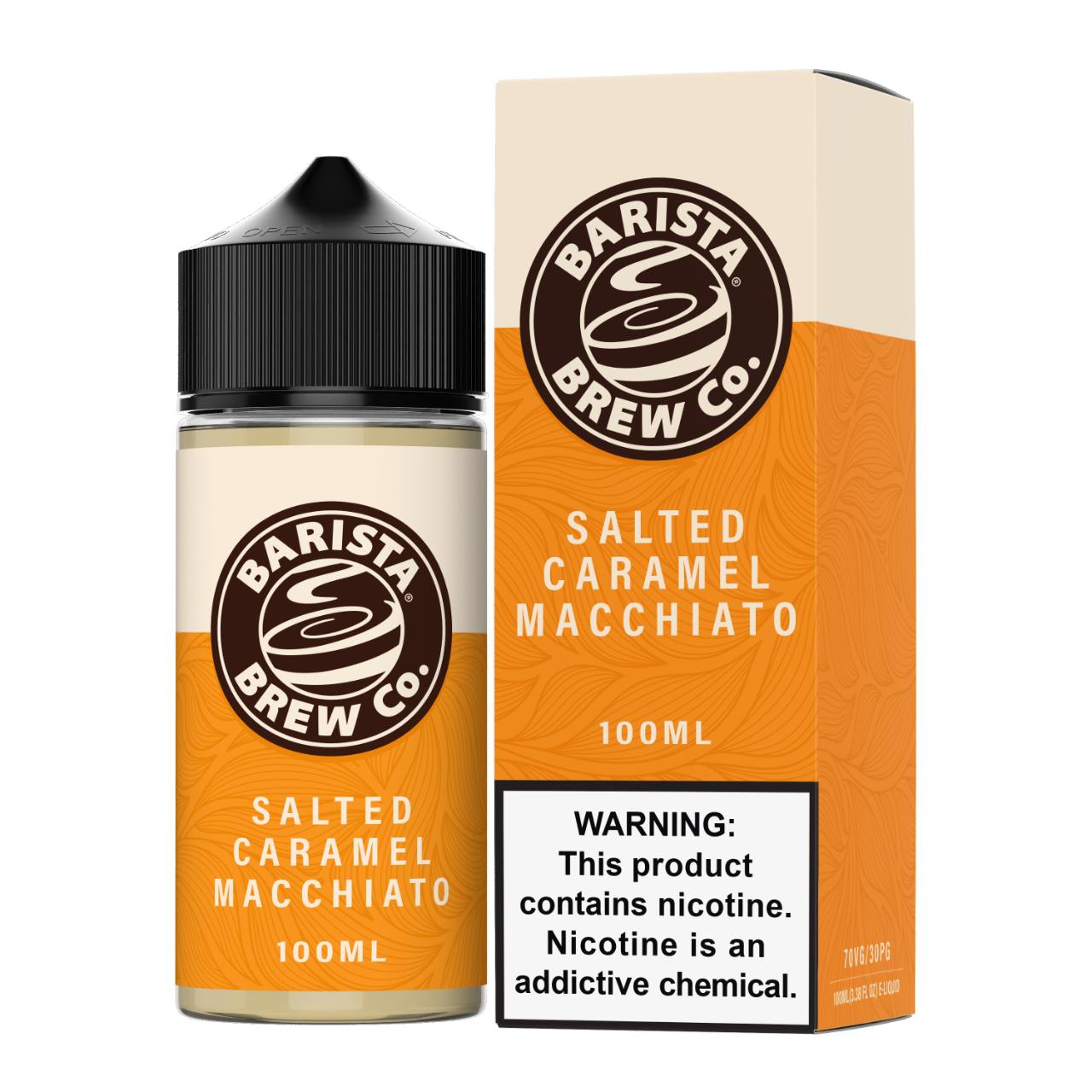 Barista Brew 100ml E-Juice Salted Caramel Macchiato