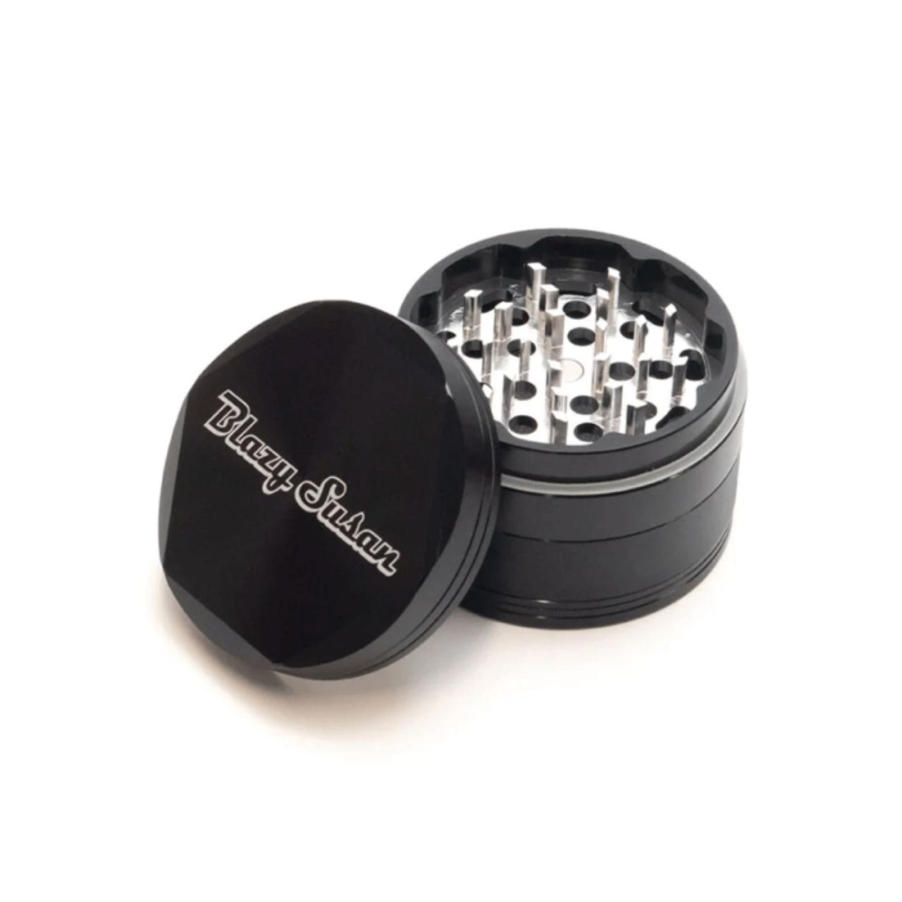Blazy Susan 4 Piece Premium Grinder Black Blazy Susan 4 Piece Premium Grinder Black